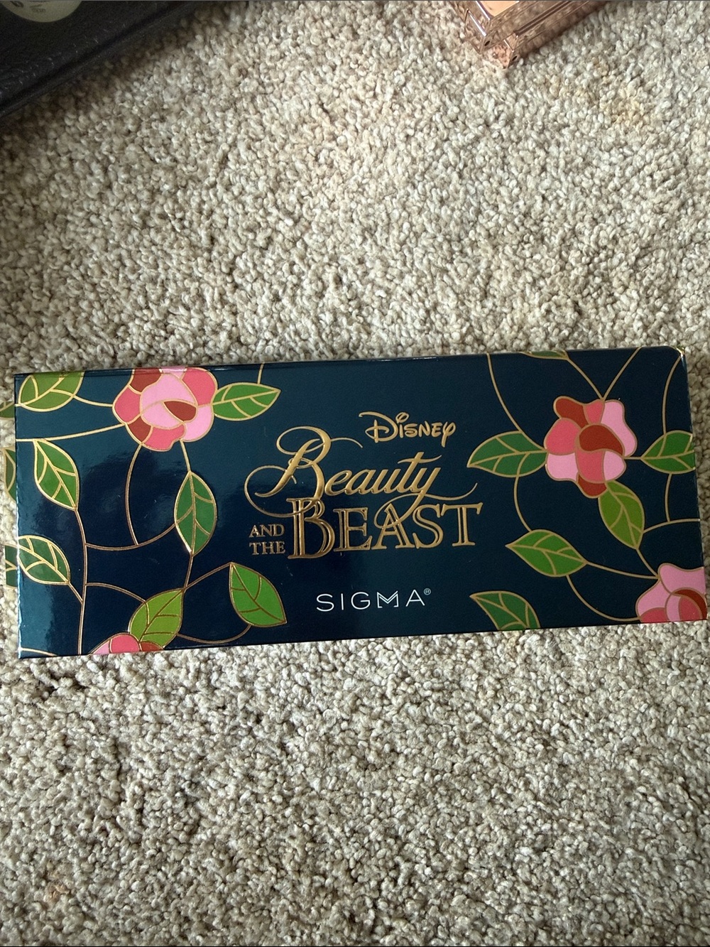 Sigma x Disney Beauty and the Beast Eyeshadow Palette - Navy Floral